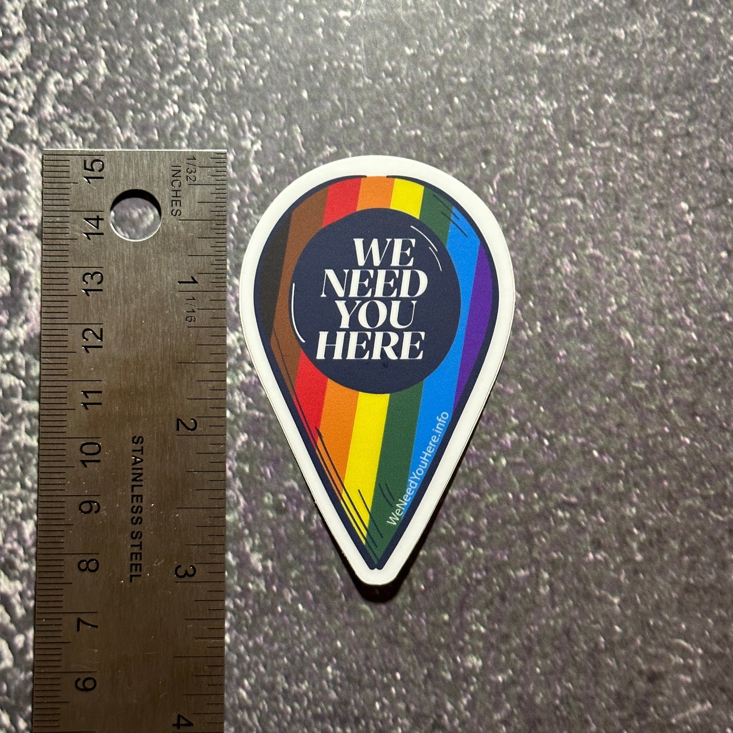 We Need You Here Stickers - Mega 10 Pack