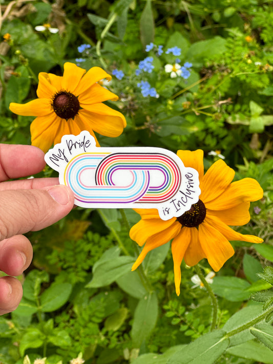 My Pride is Inclusive Sticker